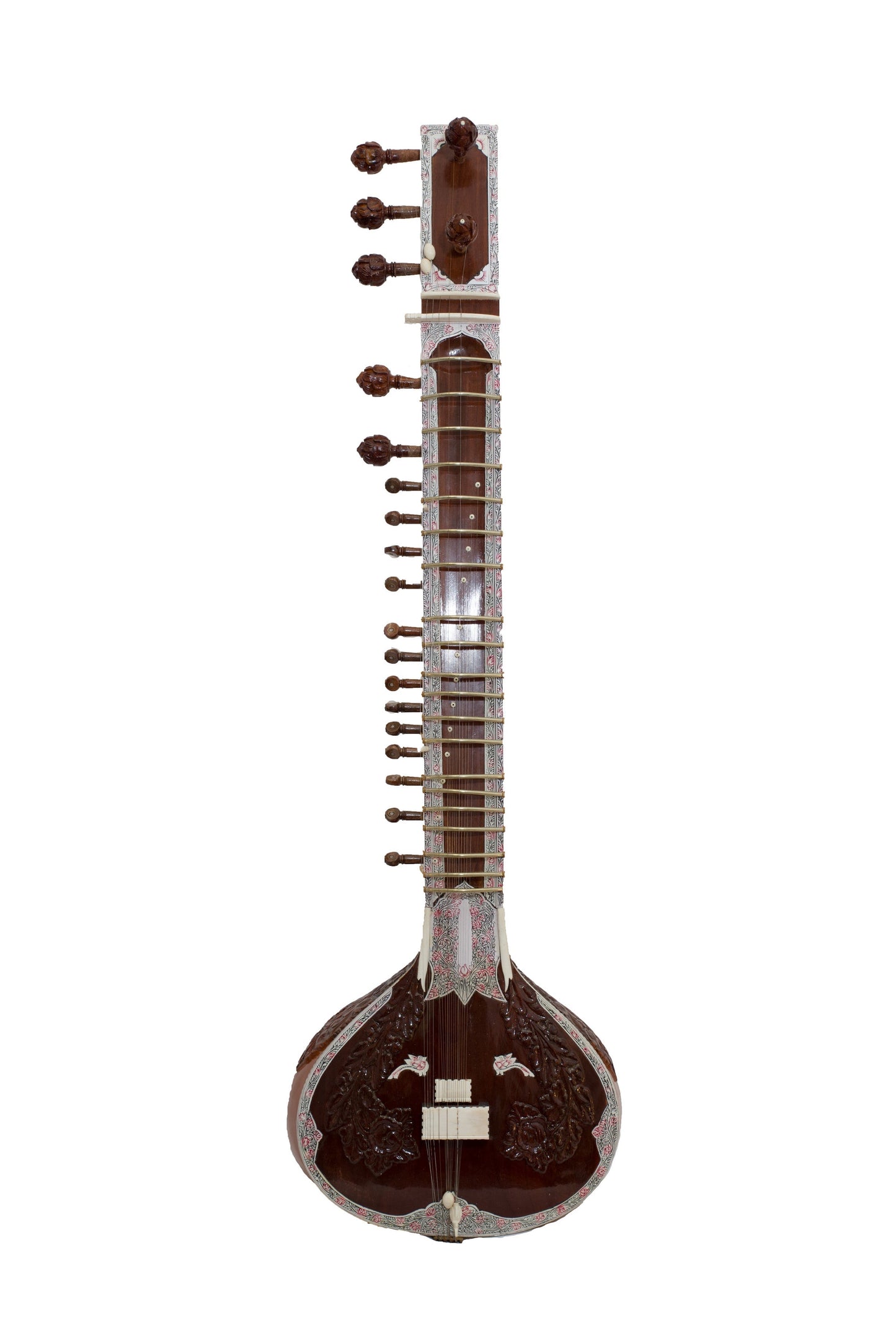 Ravi Shankar's Style Sitar with Gourd - Premium Professional