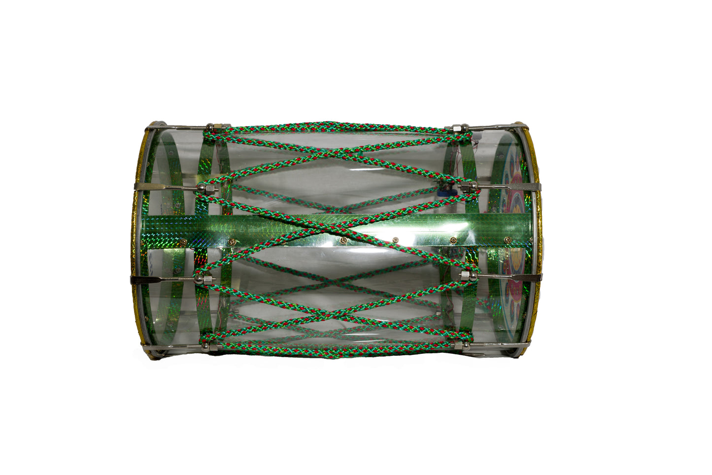 Punjabi Dhol - Transparent & LED lights