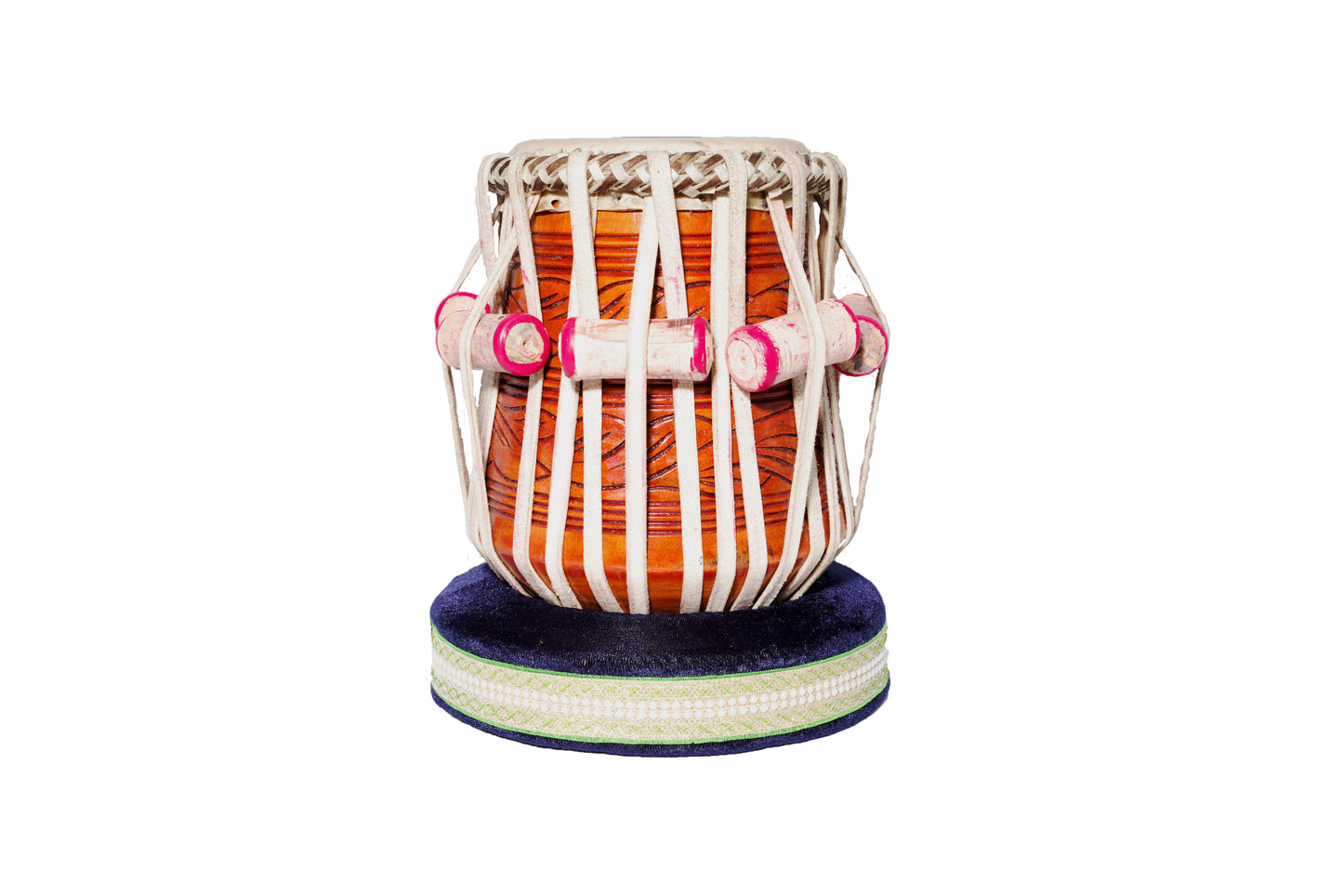 Professional Tabla Dayan Drum – Handcrafted Sheesham or Mahogany Wood – Authentic Indian Percussion Instrument