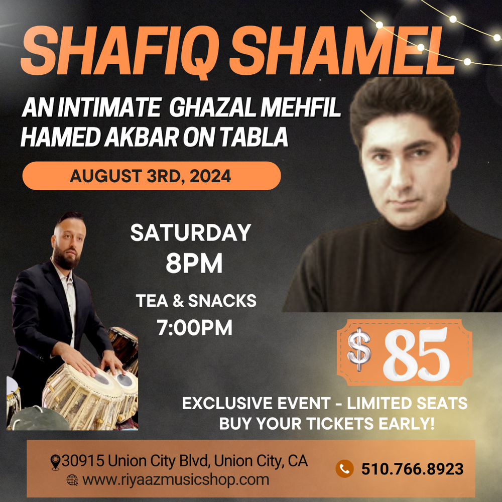 AN INTIMATE GHAZAL MEHFIL - SHAFIQ SHAMEL.